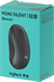 Мышь Logitech M240 Silent графитовый оптическая 4000dpi silent беспров. BT для ноутбука 2but (910-00 910-007078