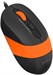 Мышь A4Tech Fstyler FM10S черный/оранжевый оптическая 1600dpi silent USB 3but (FM10S USB ORANGE) FM10S USB ORANGE