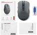 Мышь Lenovo WL310 Bluetooth Silent черный оптическая 1600dpi silent беспров. 5but (GY51Q65621) GY51Q65621