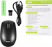 Мышь Acer OMR307 черный оптическая 1600dpi беспров. USB 4but (ZL.MCECC.022) ZL.MCECC.022