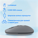 Мышь Оклик 409MW графитовый оптическая 1600dpi silent беспров. BT/Radio USB для ноутбука 4but (20075 2007545