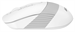 Мышь A4Tech Fstyler FB10C белый/серый оптическая 2000dpi беспров. BT/Radio USB 4but (FB10C GRAYISH W FB10C GRAYISH WHITE