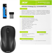Мышь Acer OMR302 черный оптическая 1200dpi беспров. USB 3but (ZL.MCECC.01X) ZL.MCECC.01X