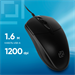 Мышь Оклик 275M черный оптическая 1200dpi USB 3but (412841) 412841