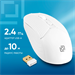 Мышь Оклик 509MW white белый оптическая 1600dpi беспров. USB для ноутбука 4but (1885186) 1885186