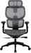 Кресло Cactus CS-MC555-GY черный/серый сетка с подголов. крестов. пластик пластик черный CS-MC555-GY