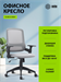 Кресло Cactus CS-MC313-BKGY черный/серый сетка/ткань низк.спин. крестов. пластик пластик черный CS-MC313-BKGY