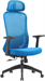 Кресло Cactus CS-MC515-BL темно-синий сиденье темно-синий сетка/ткань с подголов. крестов. пластик п CS-MC515-BL