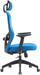 Кресло Cactus CS-MC515-BL темно-синий сиденье темно-синий сетка/ткань с подголов. крестов. пластик п CS-MC515-BL