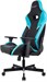 Кресло игровое Knight Thunder 5X черный/голубой экокожа крестов. металл KNIGHT THUNDER 5X BL