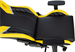 Кресло игровое Knight Thunder 5X черный/желтый экокожа крестов. металл KNIGHT THUNDER 5X Y