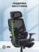 Кресло Cactus CS-CHR-MC01-BLBK синий сиденье черный сетка/ткань с подголов. крестов. пластик подст.д CS-CHR-MC01-BLBK