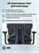 Кресло Cactus CS-CHR-MC01-BLBK синий сиденье черный сетка/ткань с подголов. крестов. пластик подст.д CS-CHR-MC01-BLBK