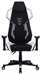 Кресло игровое Cactus CS-CHR-090BLW черный/белый экокожа/сетка крестов. нейлон CS-CHR-090BLW