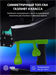 Кресло игровое Cactus CS-CHR-090BLW черный/белый экокожа/сетка крестов. нейлон CS-CHR-090BLW