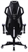 Кресло игровое Cactus CS-CHR-090BLW черный/белый экокожа/сетка крестов. нейлон CS-CHR-090BLW
