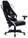 Кресло игровое Cactus CS-CHR-090BLW черный/белый экокожа/сетка крестов. нейлон CS-CHR-090BLW