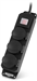 Сетевой фильтр Buro 300MDP-5-B 5м (3 розетки) черный (коробка) 300MDP-5-B