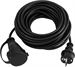Сетевой удлинитель Buro BU-PS1.20/FRB-16 20м (1 розетка) черный (пакет ПЭ) BU-PS1.20/FRB-16
