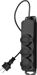 Сетевой удлинитель Buro BU-PS3.20/FRB-16 20м (3 розетки) черный (пакет ПЭ) BU-PS3.20/FRB-16