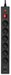Сетевой фильтр Buro BU-SP3_USB_2A-B 3м (6 розеток) черный (коробка) BU-SP3_USB_2A-B