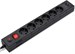 Сетевой фильтр Buro BU-SP3_USB_2A-B 3м (6 розеток) черный (коробка) BU-SP3_USB_2A-B