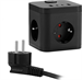 Сетевой удлинитель Buro BU-PC3.1UС-Plus-B 1.5м (3 розетки) черный (коробка) BU-PC3.1UС-PLUS-B