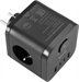 Сетевой разветвитель Buro BU-PW3UC-B (3 розетки) черный (коробка) BU-PW3UC-B