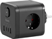 Сетевой разветвитель Buro BU-PW3UC-Plus-B (3 розетки) черный (коробка) BU-PW3UC-PLUS-B