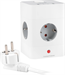 Сетевой удлинитель Buro BU-PTE4.1UC-W 1.5м (4 розетки) белый (коробка) BU-PTE4.1UC-W