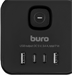 Сетевой удлинитель Buro BU-PTE4.1UC-B 1.5м (4 розетки) черный (коробка) BU-PTE4.1UC-B