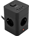 Сетевой удлинитель Buro BU-PTE4.1UC-Plus-B 1.5м (4 розетки) черный (коробка) BU-PTE4.1UC-PLUS-B