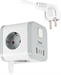 Сетевой удлинитель Buro BU-PC3.1UС-W 1.5м (3 розетки) белый (коробка) BU-PC3.1UС-W