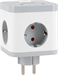 Сетевой разветвитель Buro BU-PW3UC-W (3 розетки) белый (коробка) BU-PW3UC-W