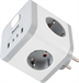 Сетевой разветвитель Buro BU-PW3UC-W (3 розетки) белый (коробка) BU-PW3UC-W