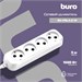 Сетевой удлинитель Buro BU-PSL4.3/W 3м (4 розетки) белый (пакет ПЭ) BU-PSL4.3/W