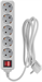 Сетевой фильтр PC Pet AP01006-1.8-G 1.8м (5 розеток) серый (пакет ПЭ) AP01006-1.8-G