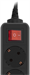 Сетевой фильтр PC Pet AP01006-E-B 1.8м (5 розеток) черный (пакет ПЭ) AP01006-E-B