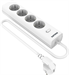 Сетевой фильтр Philips CHP2145WC/51 5м (4 розетки) белый (коробка) CHP2145WC/51