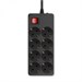 Сетевой фильтр Buro 800SH-1.8-B 1.8м (8 розеток) черный (коробка) 800SH-1.8-B