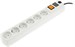 Сетевой фильтр Most HP 5м (6 розеток) белый (коробка) MOST HP 5М БЕЛ