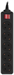 Сетевой фильтр PC Pet AP01006-1.8-B 1.8м (5 розеток) черный (пакет ПЭ) AP01006-1.8-B