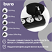 Сетевой фильтр Buro 500UNH-5-BG 5м (5 розеток) черный/серый (коробка) 500UNH-5-BG