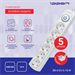 Сетевой фильтр Ippon BK-6-EU-5-16-W 5м (6 розеток) белый (коробка) BK-6-EU-5-16-W