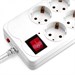 Сетевой фильтр Buro 800SH-1.8-W 1.8м (8 розеток) белый (коробка) 800SH-1.8-W