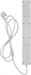 Сетевой фильтр Buro BU-SP1.8_USB_2A-W 1.8м (6 розеток) белый (коробка) BU-SP1.8_USB_2A-W