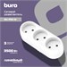 Сетевой разветвитель Buro BU-PS3-W (3 розетки) белый (пакет ПЭ) BU-PS3-W