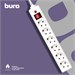 Сетевой фильтр Buro 600SH-16-5-W 5м (6 розеток) белый (коробка) 600SH-16-5-W