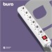 Сетевой фильтр Buro 600SH-16-5-W 5м (6 розеток) белый (коробка) 600SH-16-5-W