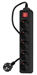 Сетевой фильтр PC Pet AP01006-5-B 5м (5 розеток) черный (пакет ПЭ) AP01006-5-B